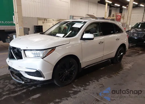 2017 Acura Mdx Technology Package z USA, uszkodzony, nr VIN 5FRYD4H57HB020739